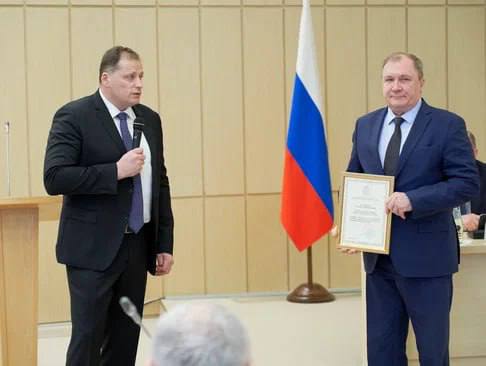 Работу директора МУП «Водоканал» г. Подольска отметили Благодарностью губернатора Работу директора МУП «Водоканал» г. Подольска отметили Благодарностью губернатора