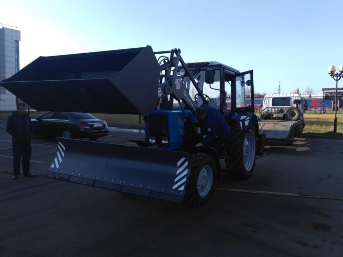 Снегоуборочный трактор приобрели в УСЦ «Юность» горокруга Подольск