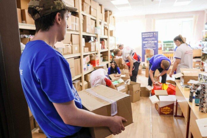 В Подольске собрали больше тонны вещей для участников СВО в ходе акции «Доброе дело» В Подольске собрали больше тонны вещей для участников СВО в ходе акции «Доброе дело»