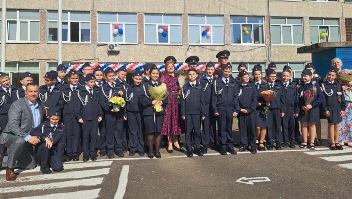 Открытие первого кадетского класса Росгвардии состоялось в Подольске Открытие первого кадетского класса Росгвардии состоялось в Подольске