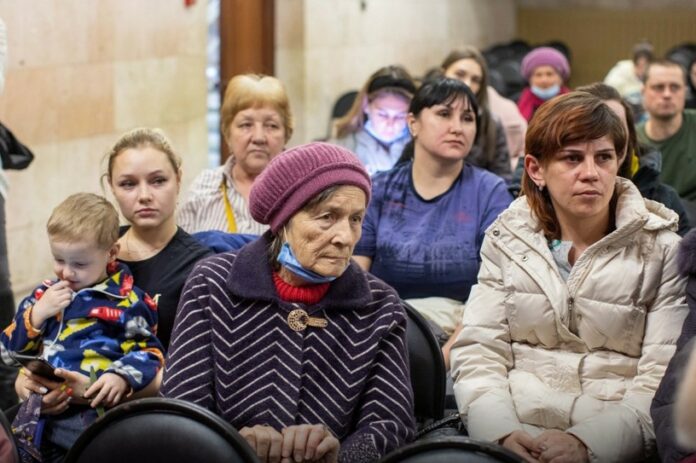 Эвакуированные из ДНР жители выражают благодарность за спасение