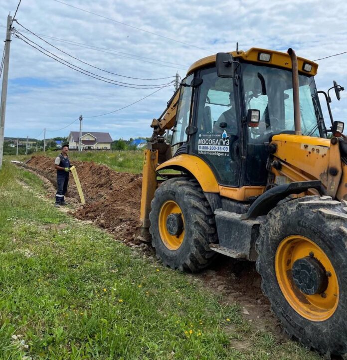 Газификация пришла в деревню Гривно городского округа Подольск