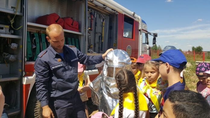 Спасатели — детям: познавательное мероприятие прошло в Кузнечиках