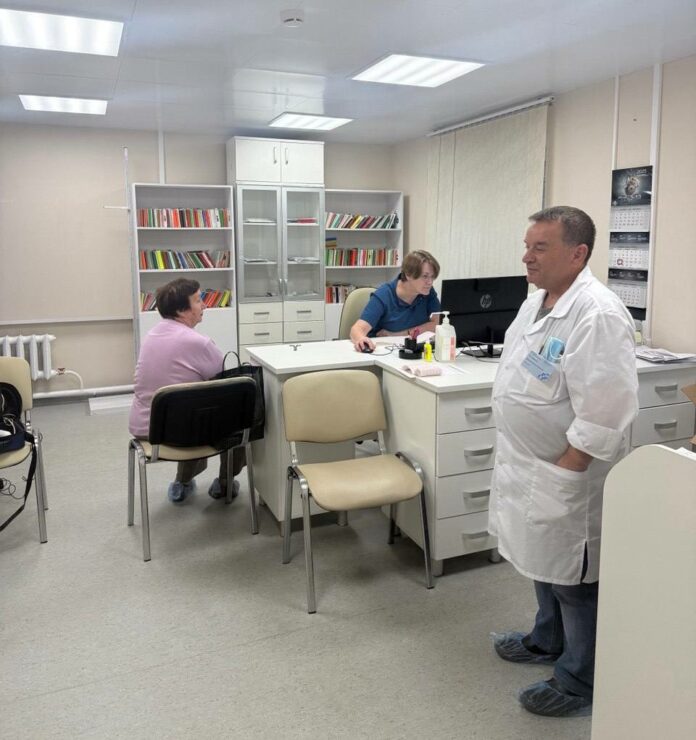 Жители  Александровки проверили свое здоровье на выездной диспансеризации