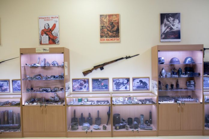 В подольской школе № 34 открылся военно-исторический музей «Они защищали Москву» В подольской школе № 34 открылся военно-исторический музей «Они защищали Москву»