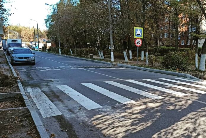 Работы по строительству пешеходного перехода в микр. «Львовский» завершаются