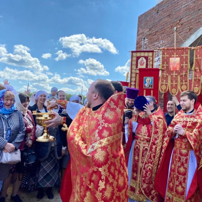 Возобновилось строительство Никольского храма в микрорайоне Кузнечики