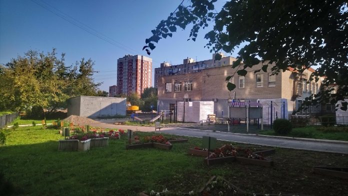 Спортплощадка для школы Спортплощадка для школы