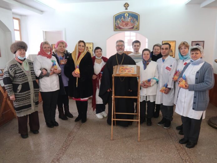 В Подольском окружном госпитале прошла Божественная литургия