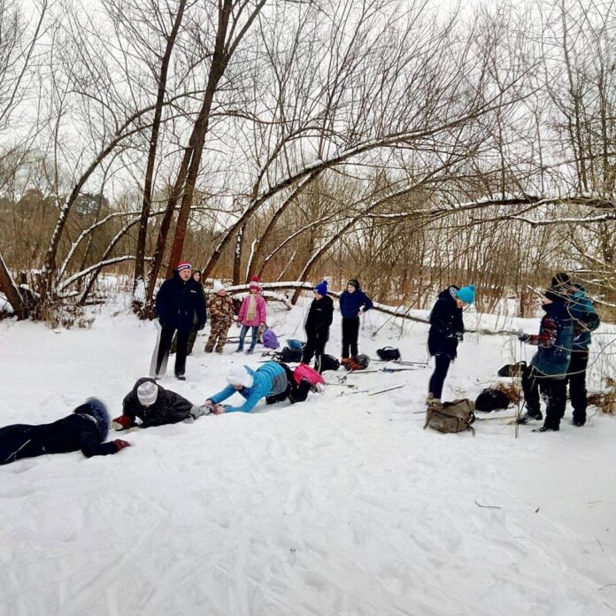 Занятие на тему “Безопасность на льду” состоялось для учеников подольских школ