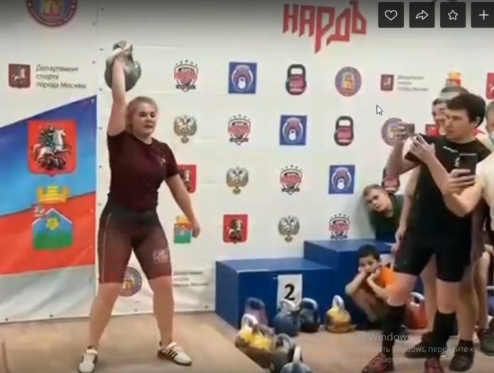I место на турнире по гиревому спорту заняла подольская спортсменка I место на турнире по гиревому спорту заняла подольская спортсменка