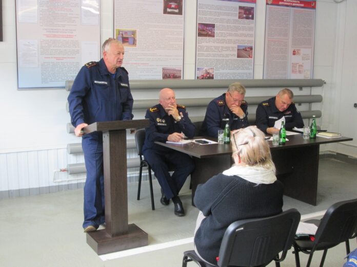 Итоги комплексной проверки подвели в Подольском ТУ ГКУ МО «Мособлпожспас»