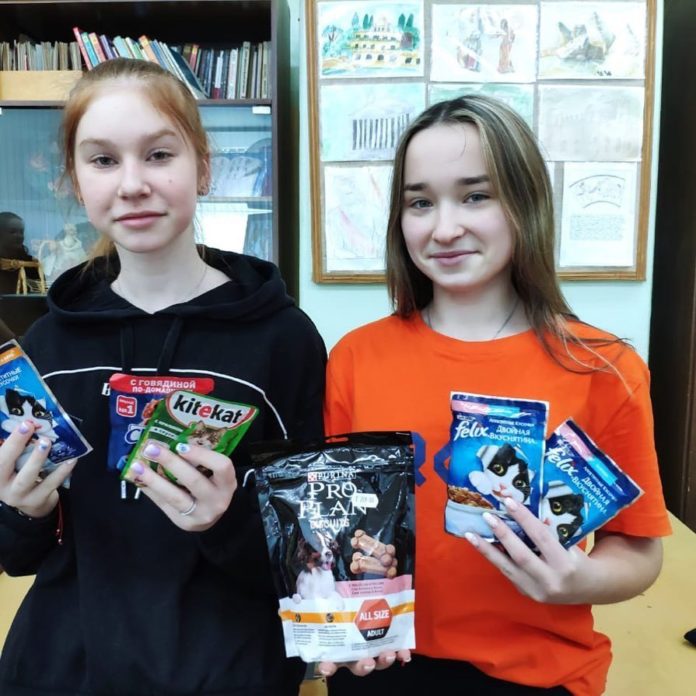 Учащиеся Подольска участвуют в акции добрых дел
