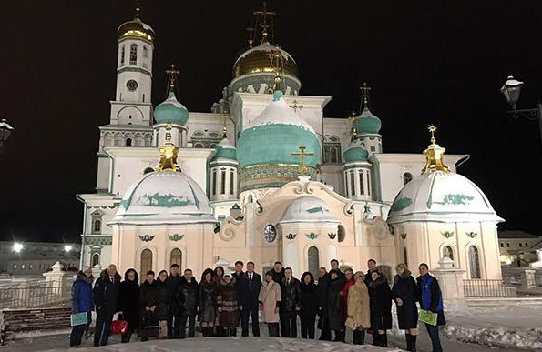 Подмосковная «Единая Россия» организовала для делегатов XVIII съезда партии «Единая Россия» выезд в Новый...