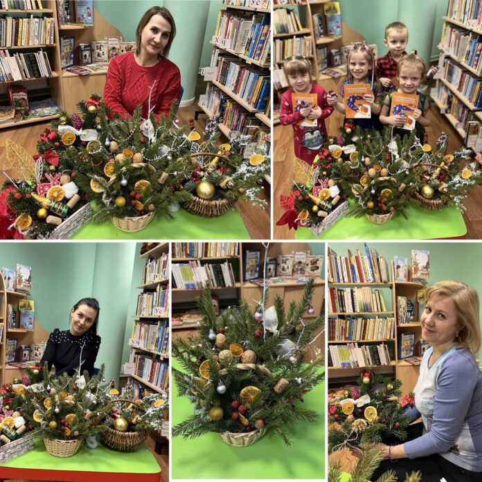 В подольской библиотеке № 24 мастерская Деда Мороза продолжает производить волшебные подарки В подольской библиотеке № 24 мастерская Деда Мороза продолжает производить волшебные подарки