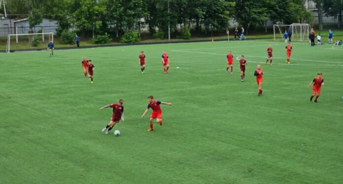 Подольские футболисты обыграли команду «Олимп» Подольские футболисты обыграли команду «Олимп»