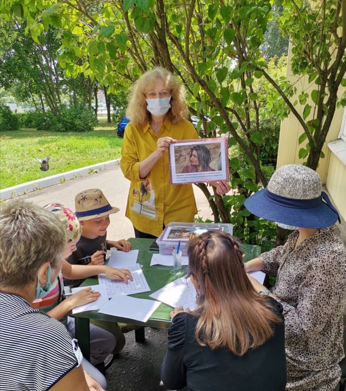 Арт-квест состоялся в подольской библиотеке № 15 Арт-квест состоялся в подольской библиотеке № 15