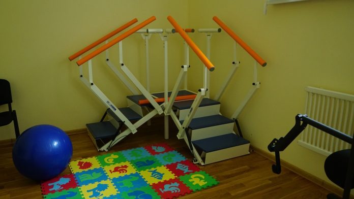 Дети с ДЦП проходят реабилитацию в Московской областной детской больнице  на территории Подольска