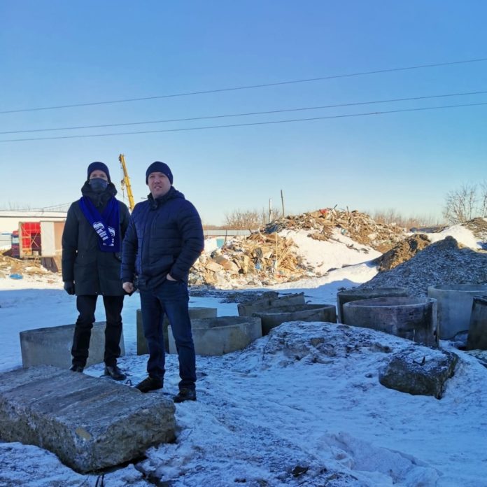 ПКБ удаляет незаконно сбрасываемые отходы с территории Подольска