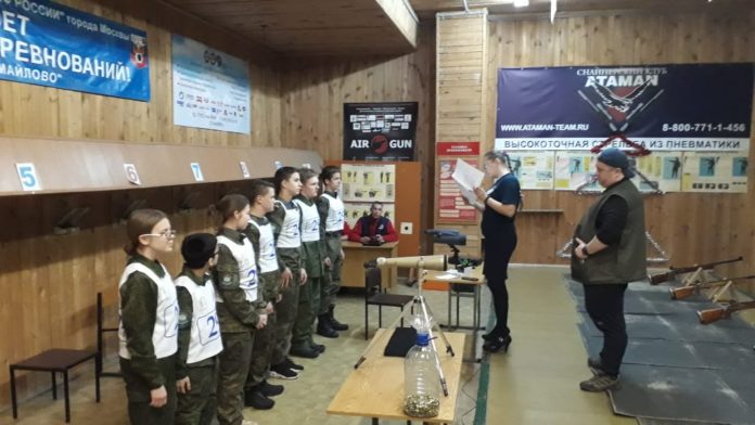 Кадеты и юнармейцы школы № 32 приняли участие в стрелково-спортивном празднике