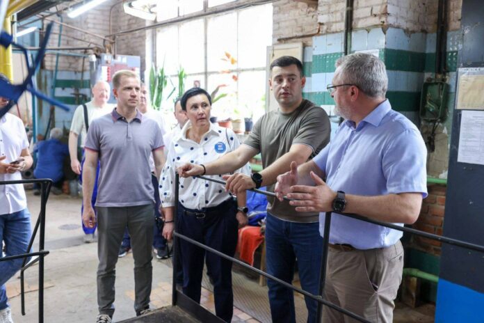 Ход модернизации теплохозяйства проверил на Силикатной глава Подольска Ход модернизации теплохозяйства проверил на Силикатной глава Подольска