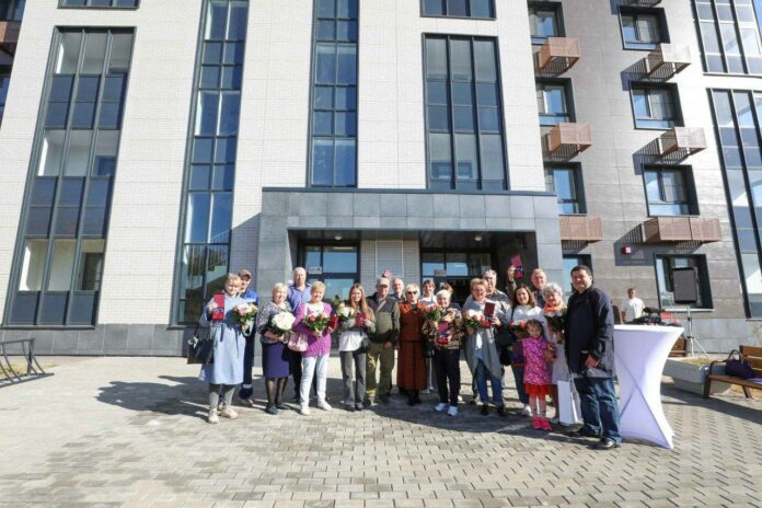 Новостройка на Плещеевской улице принимает жильцов Новостройка на Плещеевской улице принимает жильцов