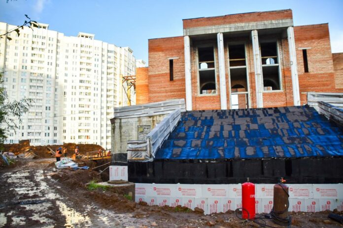 Строительство Никольского храма продолжается в Кузнечиках