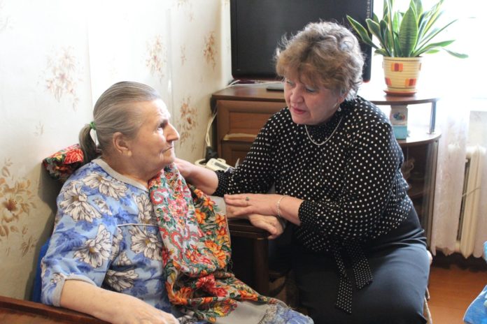 Труженица тыла Серафима Матвеевна Григорьева 28 февраля принимала поздравления с юбилеем Труженица тыла Серафима Матвеевна Григорьева 28 февраля принимала поздравления с юбилеем