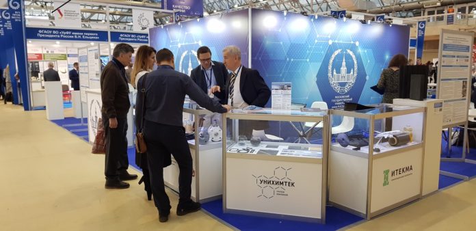 Подольская компания «УНИХИМТЕК» приняла участие в VI Ежегодной национальной выставке научных разработок «ВУЗПРОМЭКСПО-2019» Подольская компания «УНИХИМТЕК» приняла участие в VI Ежегодной национальной выставке научных разработок «ВУЗПРОМЭКСПО-2019»