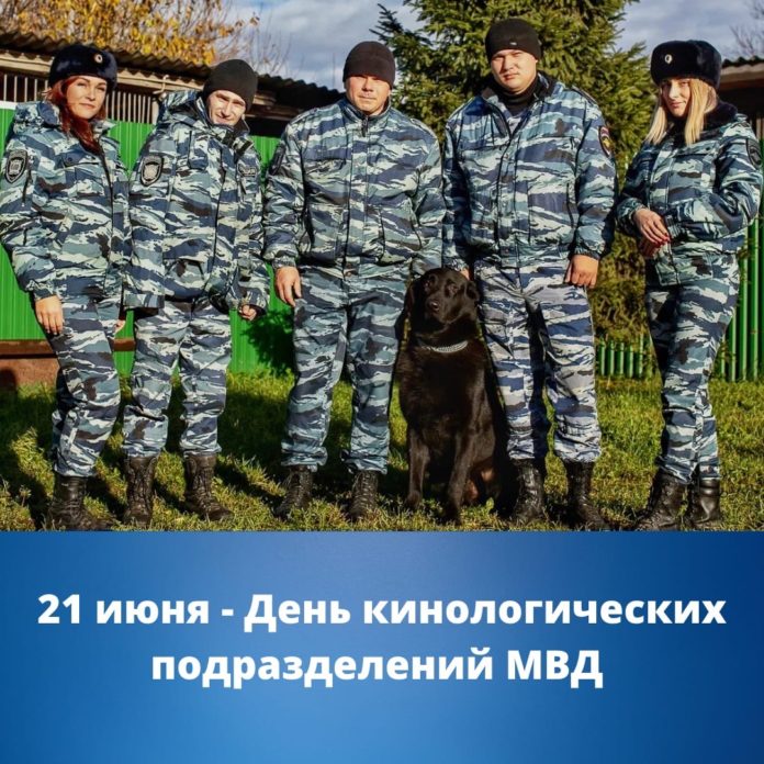 Полицейские округа отмечают 112 годовщину кинологической службы Полицейские округа отмечают 112 годовщину кинологической службы