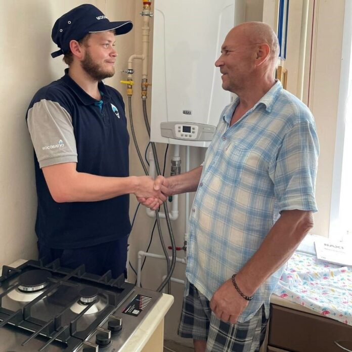 Еще одно домовладение в микрорайоне Климовск газифицировано по программе социальной газификации Еще одно домовладение в микрорайоне Климовск газифицировано по программе социальной газификации