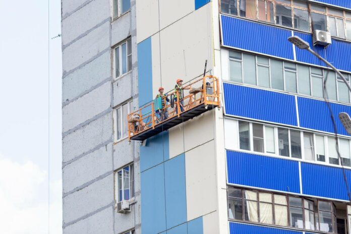 Продолжается капитальный ремонт главных высоток Подольска Продолжается капитальный ремонт главных высоток Подольска