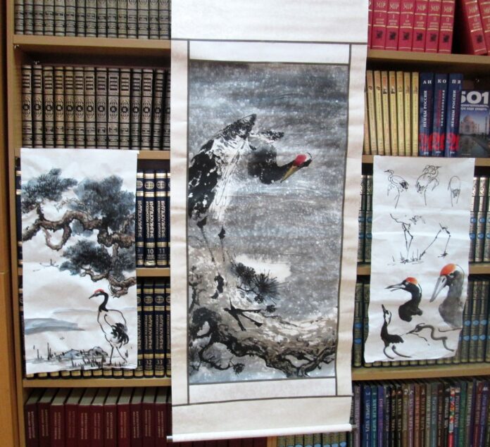 В библиотеке Подольска прошла арт-встреча Татьяны Калина с любителями китайской живописи В библиотеке Подольска прошла арт-встреча Татьяны Калина с любителями китайской живописи