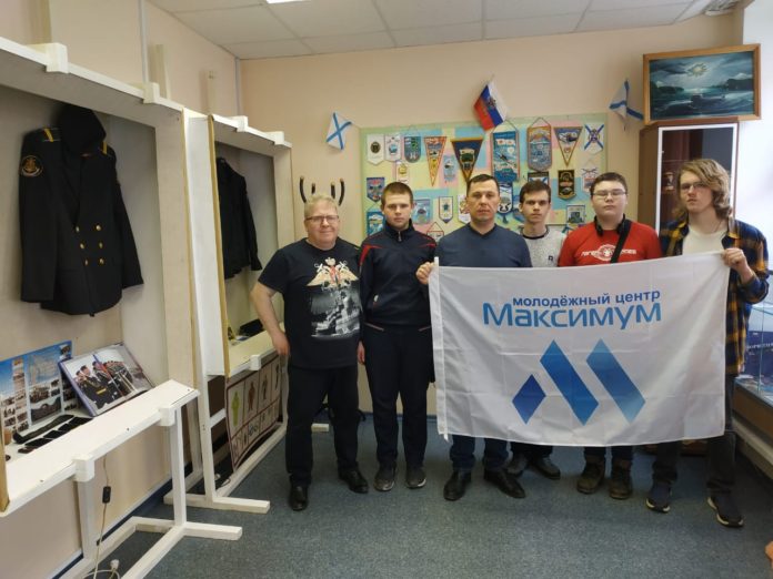 Плановые занятия состоялись для воспитанников любительского объединения «Юный Нахимовец» в МЦ «Максимум»