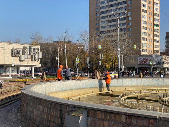 Завершается сезон работы фонтанов Завершается сезон работы фонтанов