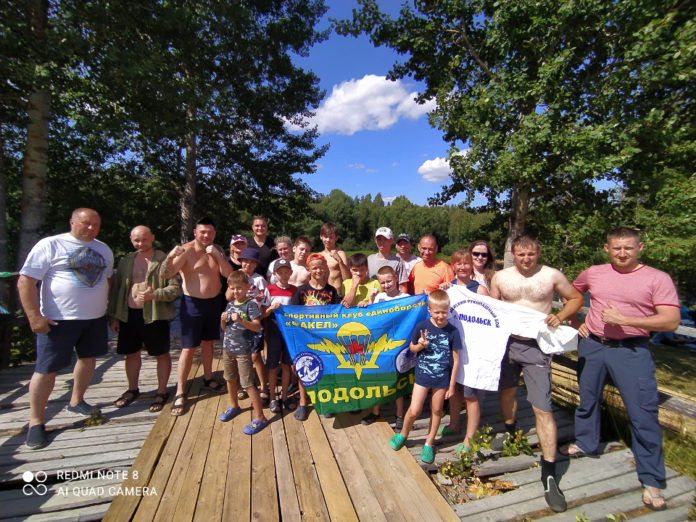 Клуб подольских десантников совершил выезд в Карелию