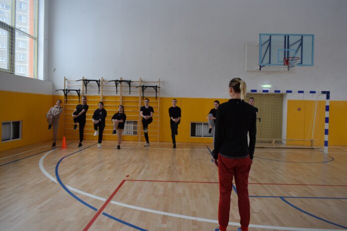 Волонтёры сдали нормы ГТО