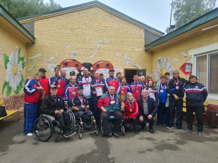 I место на XIX открытых соревнованиях для людей с ограниченными возможностями заняла команда из... I место на XIX открытых соревнованиях для людей с ограниченными возможностями заняла команда из...