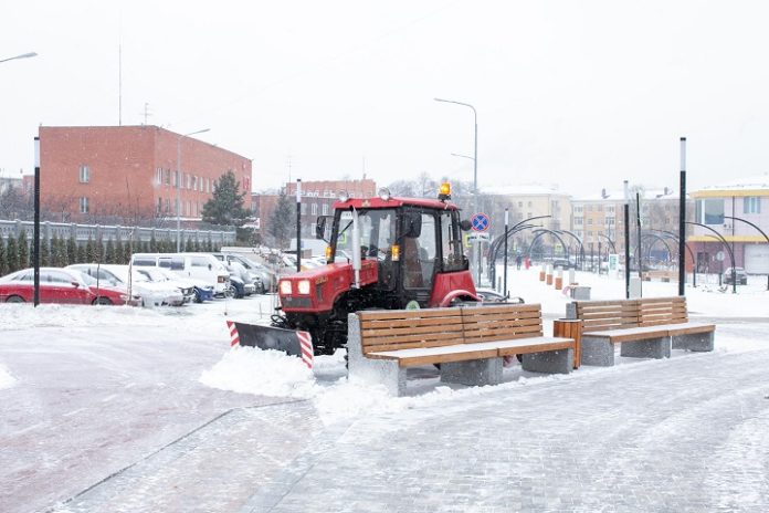 Зима в Подольске. Чистота и порядок Зима в Подольске. Чистота и порядок