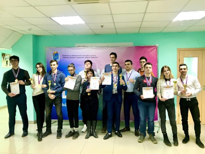 Соревнования по шашкам и шахматам состоялись в подольском Спортивном комплексе «Труд»