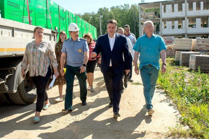 В Подольске одновременно ведëтся строительство нескольких социальных объектов В Подольске одновременно ведëтся строительство нескольких социальных объектов