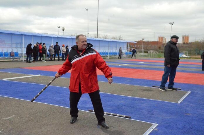 Турнир по городкам среди ветеранов прошел в Подольске
