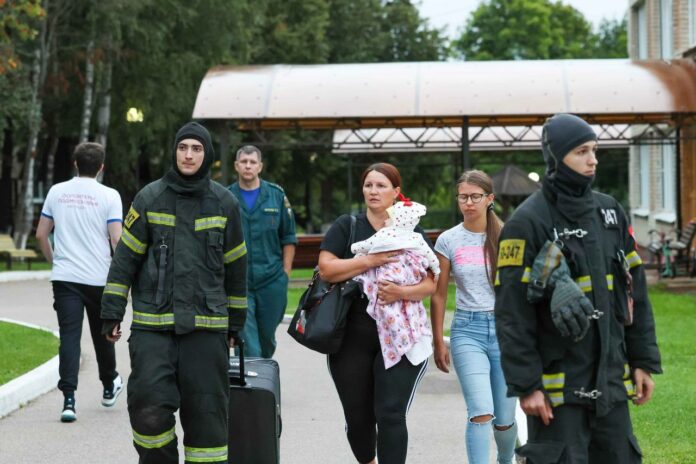 В Подольске разместили эвакуированных жителей Курской области