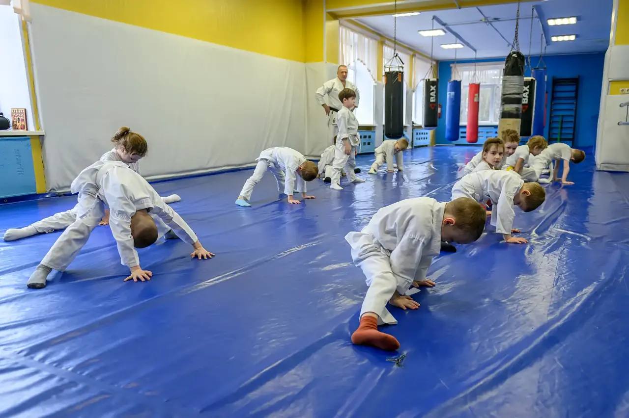 Юные каратисты встретились на тренировочном семинаре