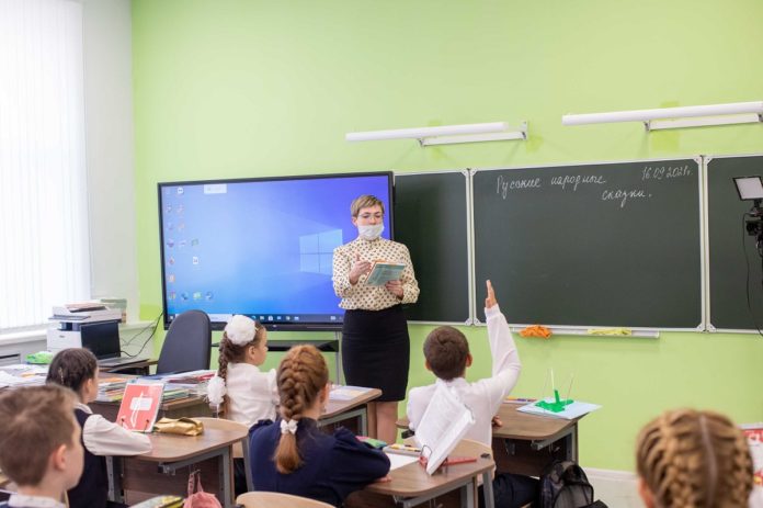 В школе-новостройке № 36 в Кутузово обучаются 780 юных подольчан