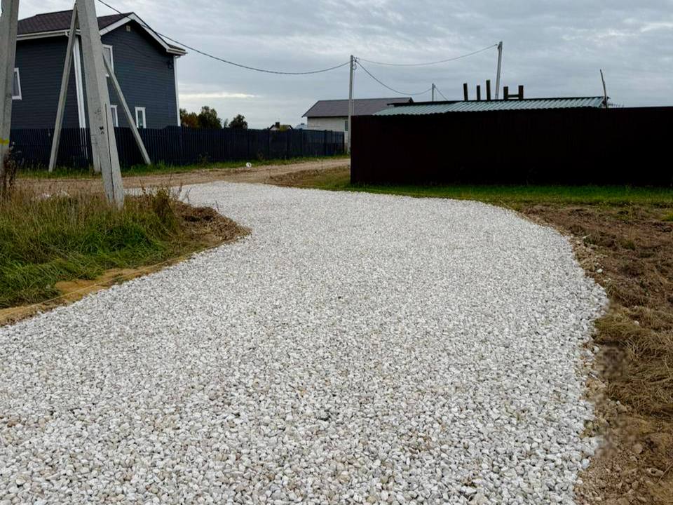 Новую автомобильную дорогу проложили в деревне Никулино