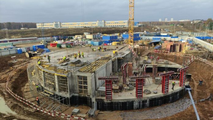 Строительство детского сада в ЖК «Новая Щербинка» идет по плану Строительство детского сада в ЖК «Новая Щербинка» идет по плану