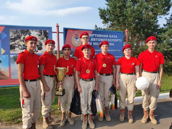 Победителем игры «Юный страж порядка» на АРМИ-2021 стала команда юнармейцев «Витязь-Быково»