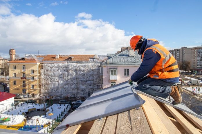 В Большом Подольске продолжается капитальный ремонт многоквартирных домов