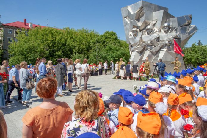 День памяти и скорби в Большом Подольске